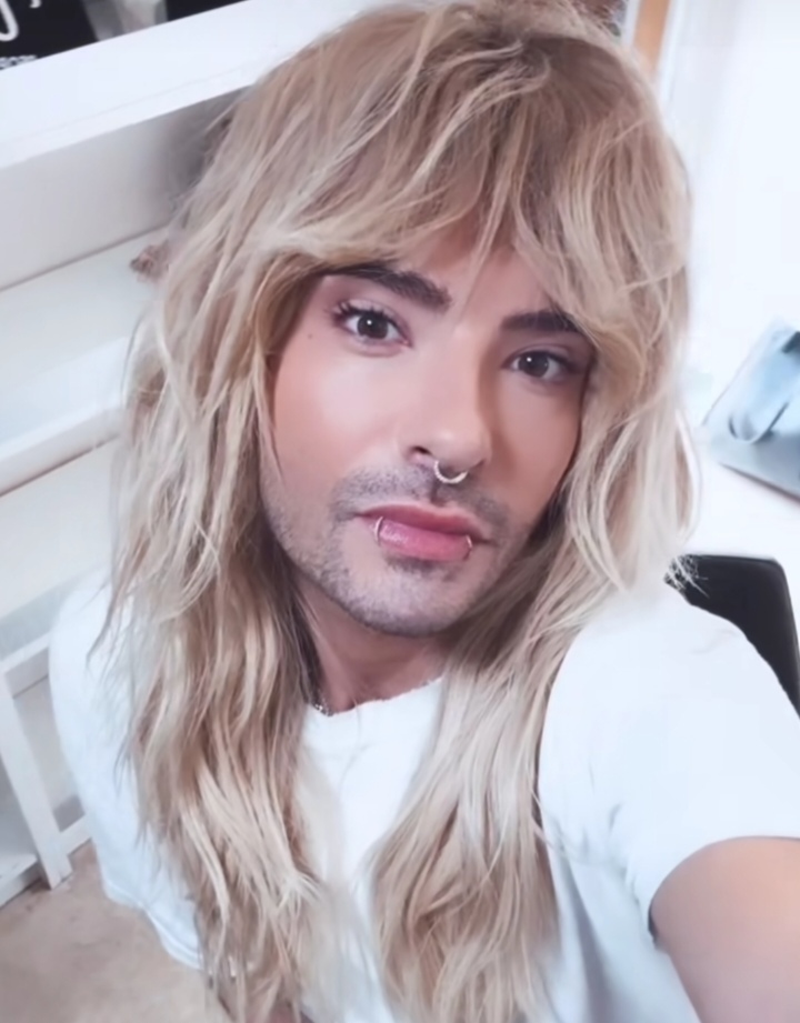 Soon the lead singer in Tokyo wanted to change sexes. Let's check out what she was like in her youth - My, Bill Kaulitz, Tokio hotel, Men and women, Musicians, Girls, Transformers, Humor, Mat, Longpost