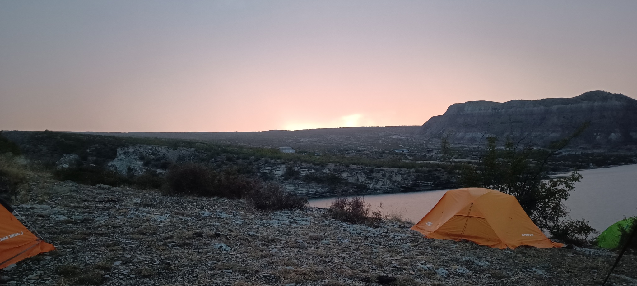 Kayaking on the Chirkey reservoir. Republic of Dagestan - My, Kayak, Tourism, Travel across Russia, Mobile photography, Longpost