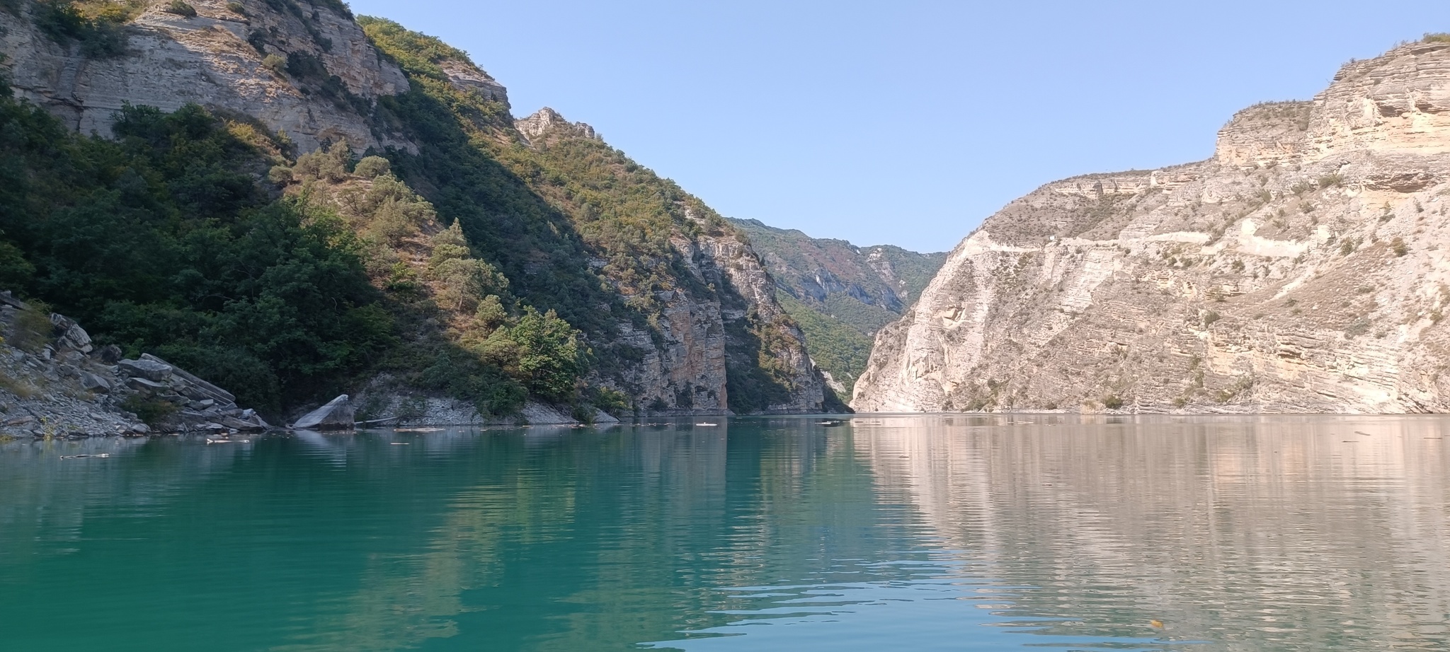 Kayaking on the Chirkey reservoir. Republic of Dagestan - My, Kayak, Tourism, Travel across Russia, Mobile photography, Longpost