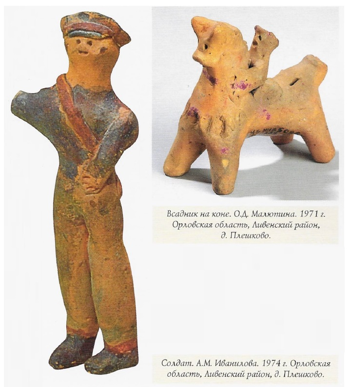 Voronezh and Kursk clay toys: Culture and identity of South Russian crafts - Sculpture, Ancient artifacts, Collecting, Toys, Clay, Needlework, История России, Longpost