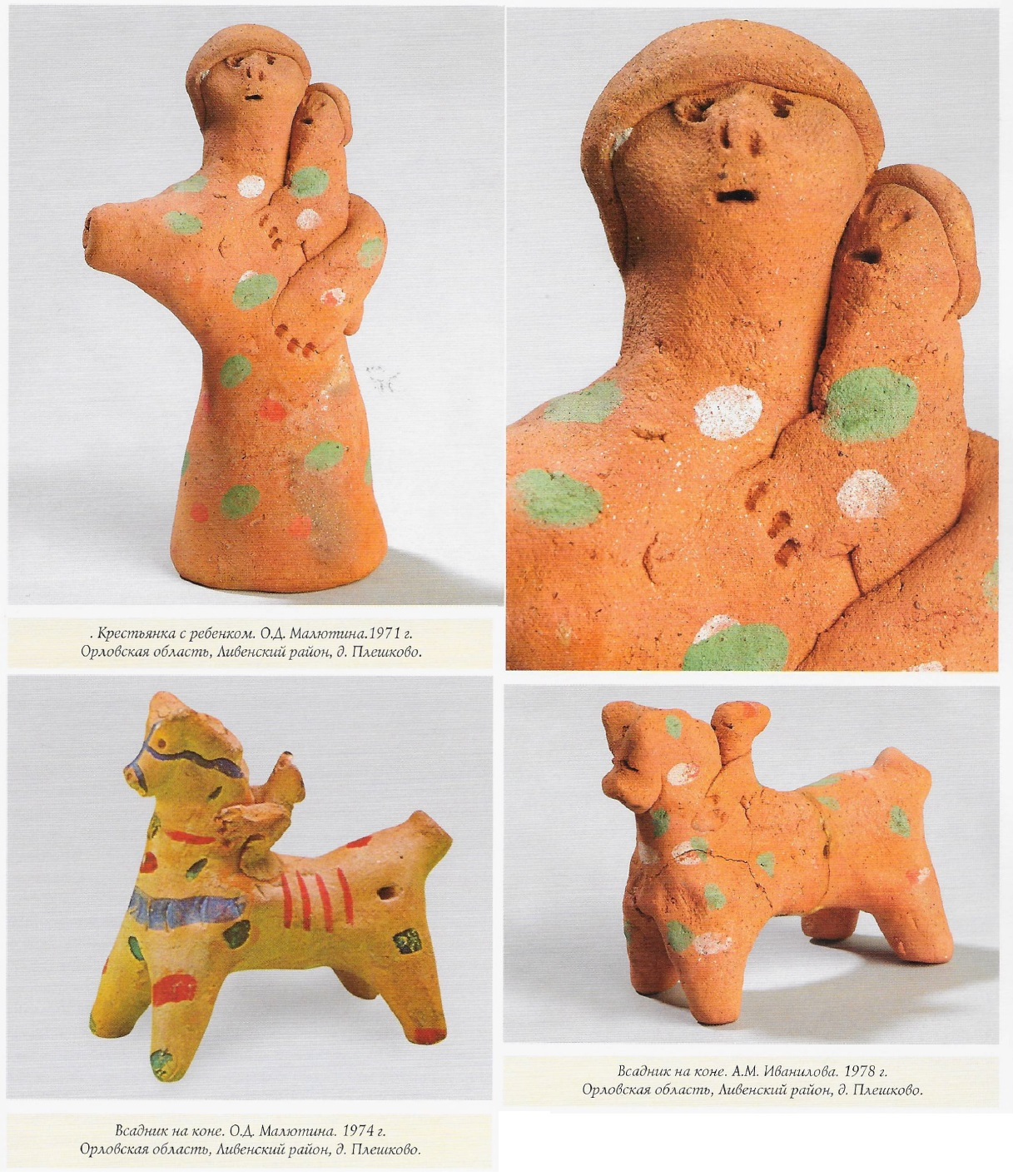 Voronezh and Kursk clay toys: Culture and identity of South Russian crafts - Sculpture, Ancient artifacts, Collecting, Toys, Clay, Needlework, История России, Longpost