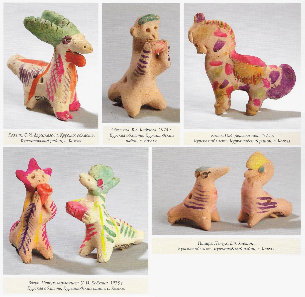 Voronezh and Kursk clay toys: Culture and identity of South Russian crafts - Sculpture, Ancient artifacts, Collecting, Toys, Clay, Needlework, История России, Longpost