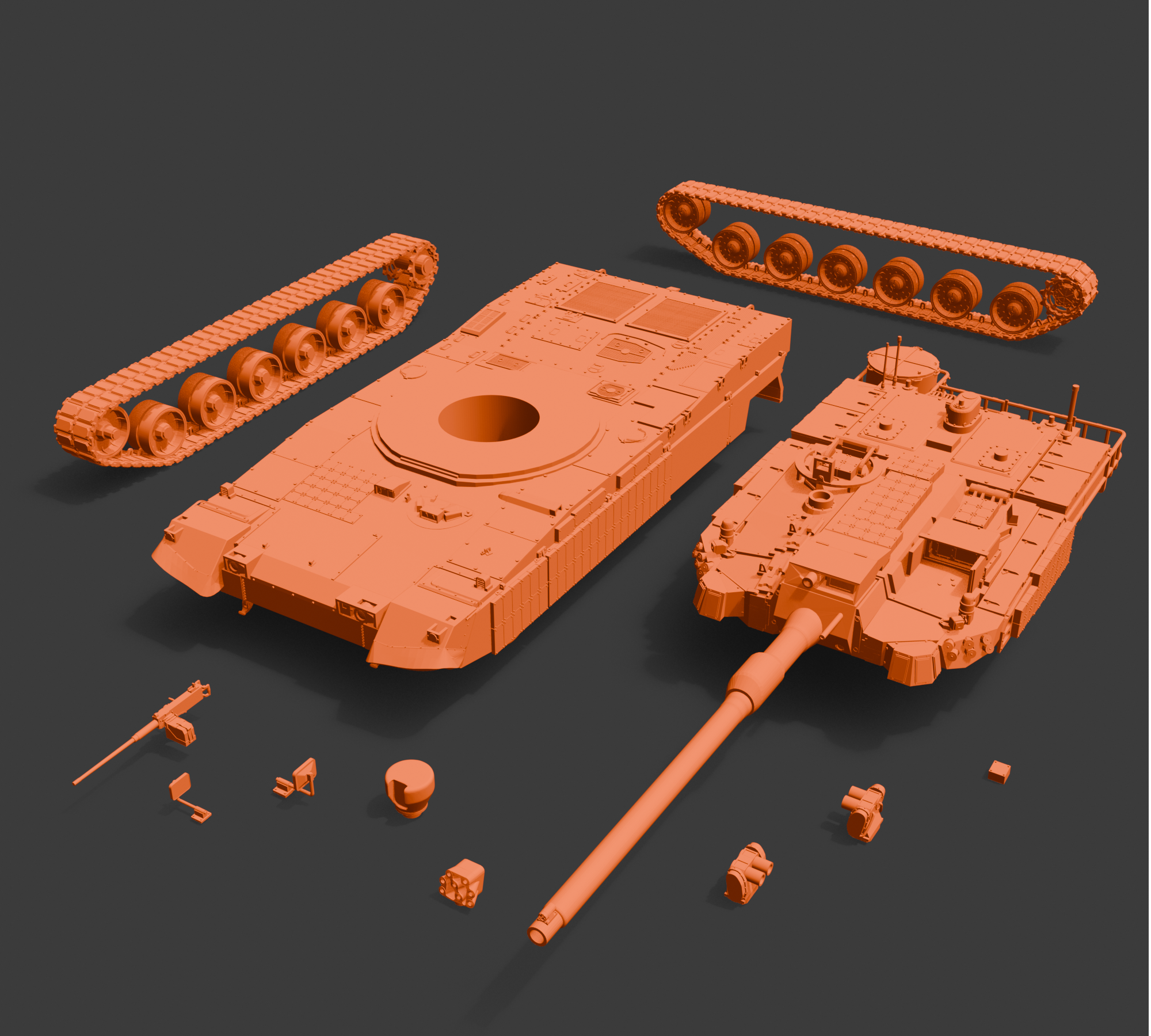 Printable models 1:72 from 3Dstock - My, 3D печать, 3D printer, 3D modeling, Longpost