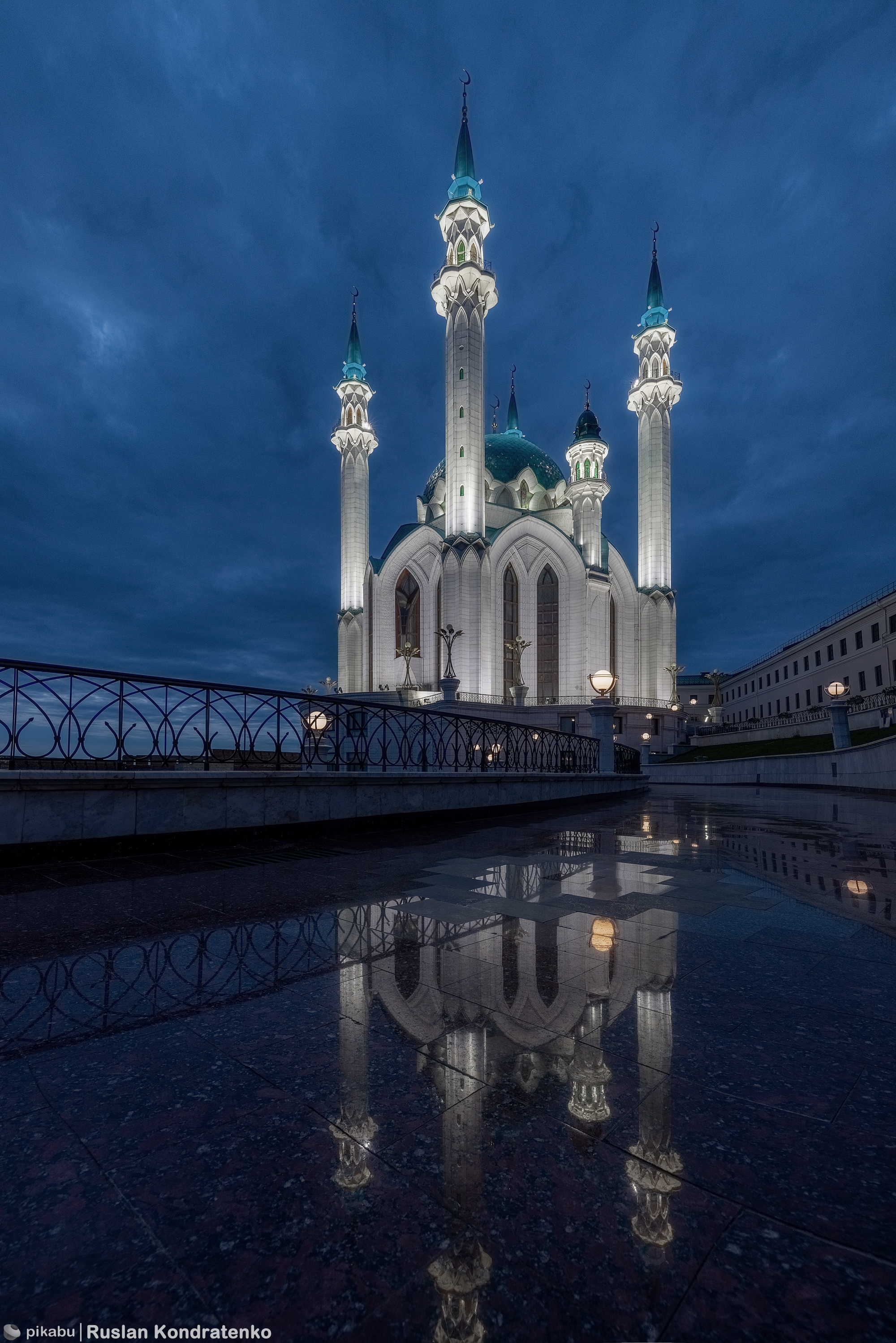 Мечеть Кул Шариф - Моё, Фотография, Canon, Город, Вечер, Мечеть Кул-Шариф, Казань, Длиннопост