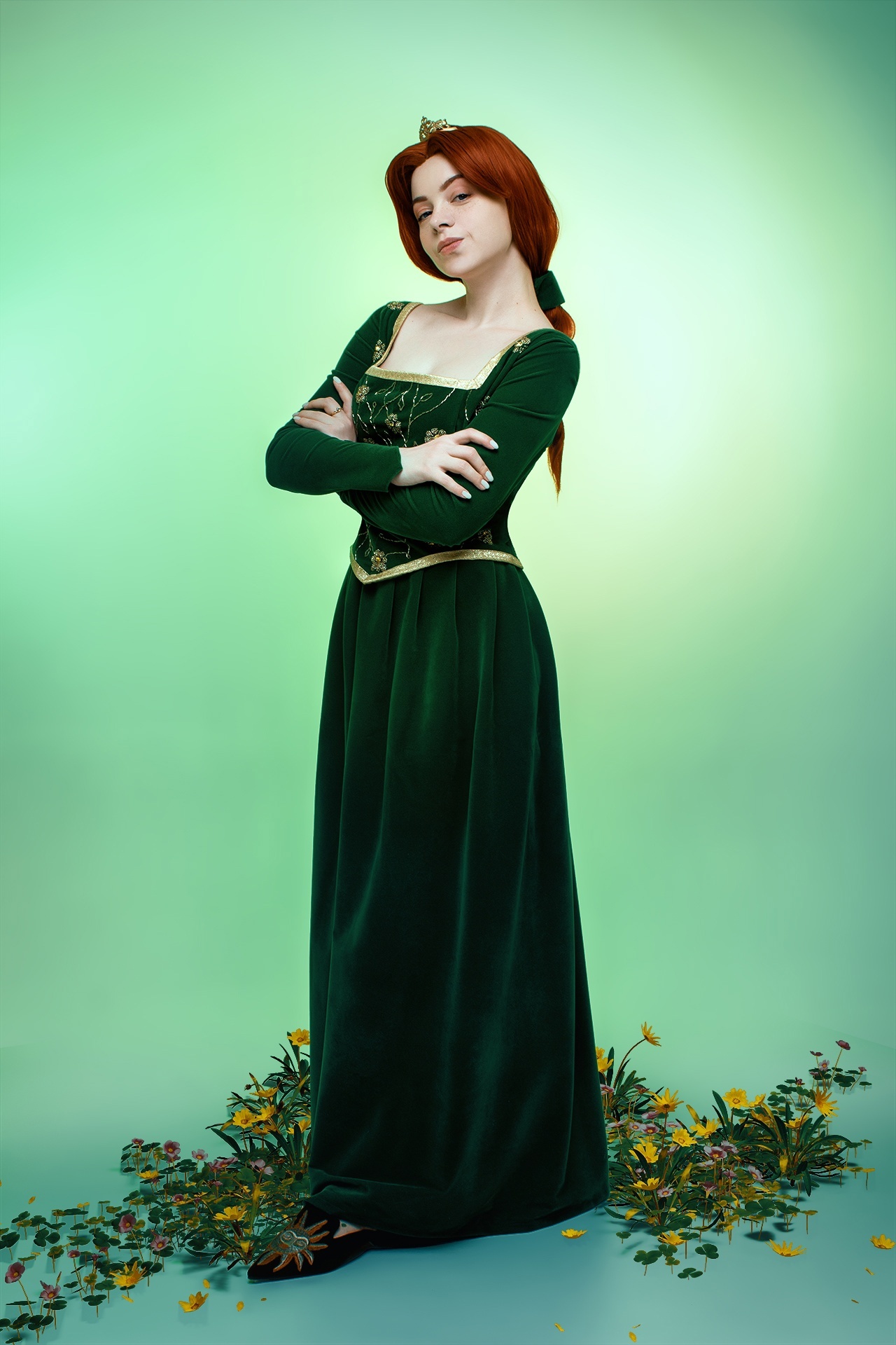 Fiona - My, Cosplayers, Cosplay, Girls, Shrek, Fiona, Longpost, The photo