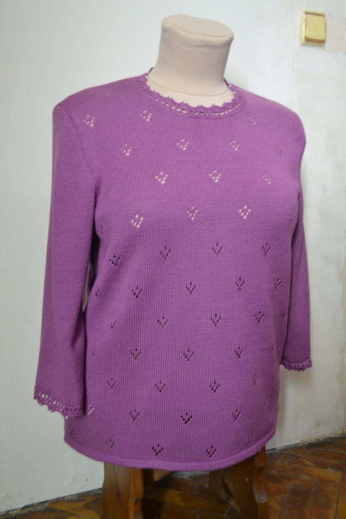 Knitted a sweater to order at Your discretion - My, Needlework, Needlework without process, Knitting, Longpost