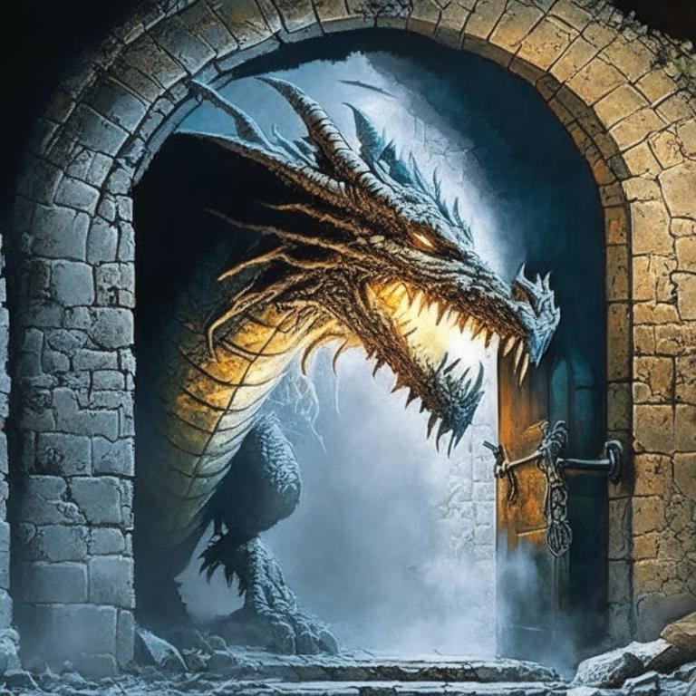 Castle defense - My, Dark fantasy, Dnd 5, Your DnD stories, Tiamat, Longpost