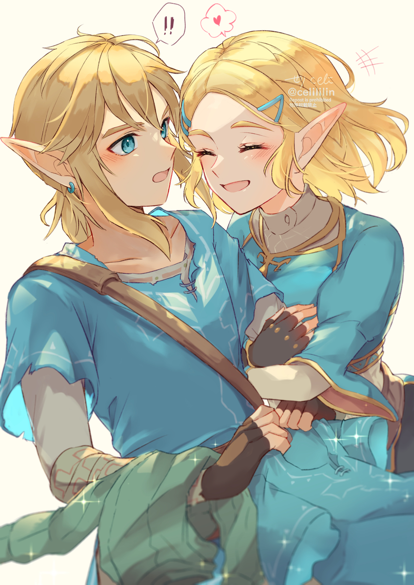 Link+Zelda #1 <3 - Аниме, Anime Art, Princess Zelda, The Legend of Zelda