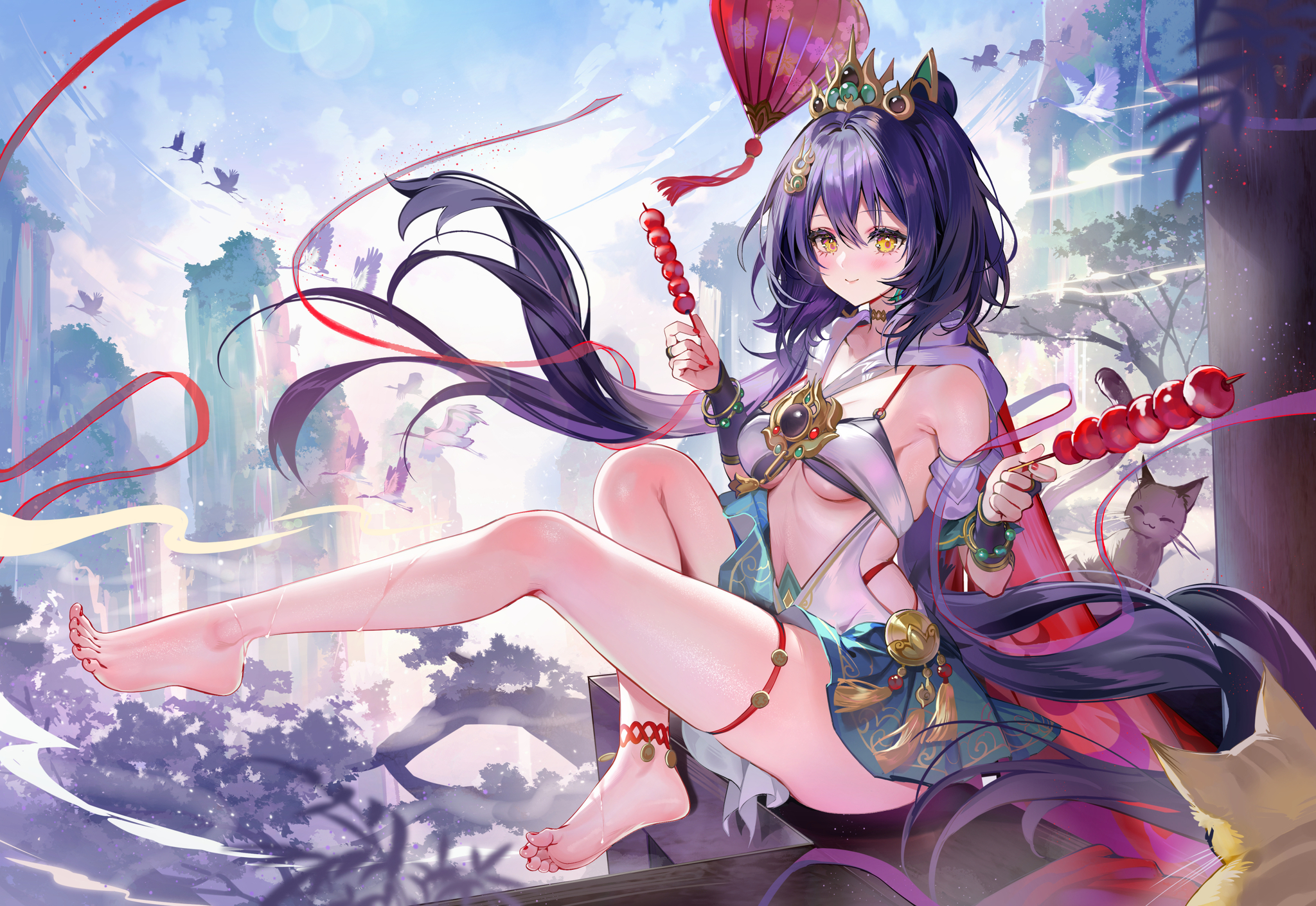 Yunli - Anime Art, Аниме, Honkai: Star Rail, Yunli (Honkai: Star Rail), Akizero1510