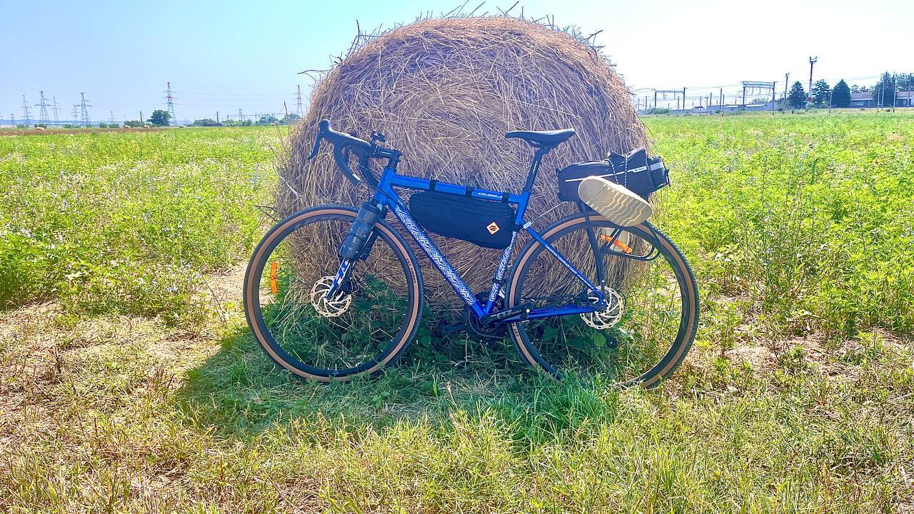 120 KM V +40. HOT TRIP ALONG THE BLACK SEA COAST - My, Cyclist, A bike, Hike, Camping, Bike ride, Heat, Anapa, Bike trip, Video, Vertical video, Longpost