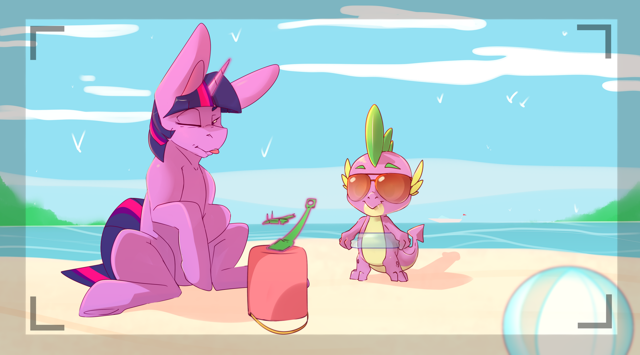 Last days of summer - My little pony, Twilight sparkle, Spike