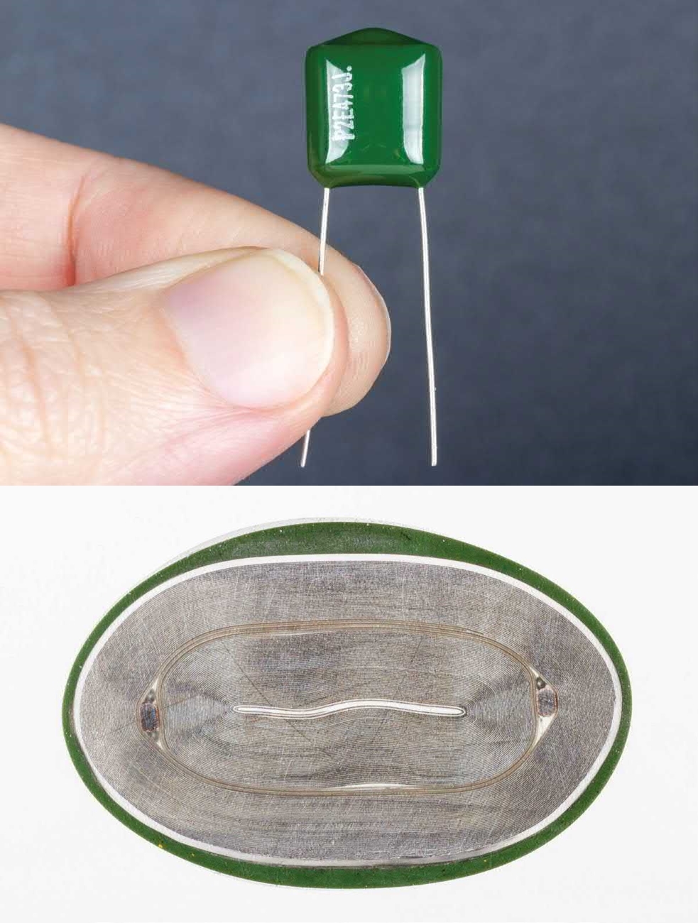 Cross-section of electronic components. Amazing sight [Part 2] - Electronics, Radio amateurs, Radio electronics, Radio engineering, Radio parts, Computer hardware, Longpost