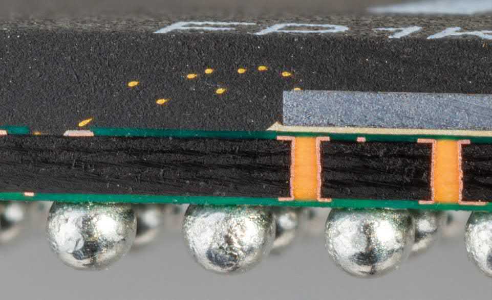 Cross-section of electronic components. Amazing sight [Part 2] - Electronics, Radio amateurs, Radio electronics, Radio engineering, Radio parts, Computer hardware, Longpost