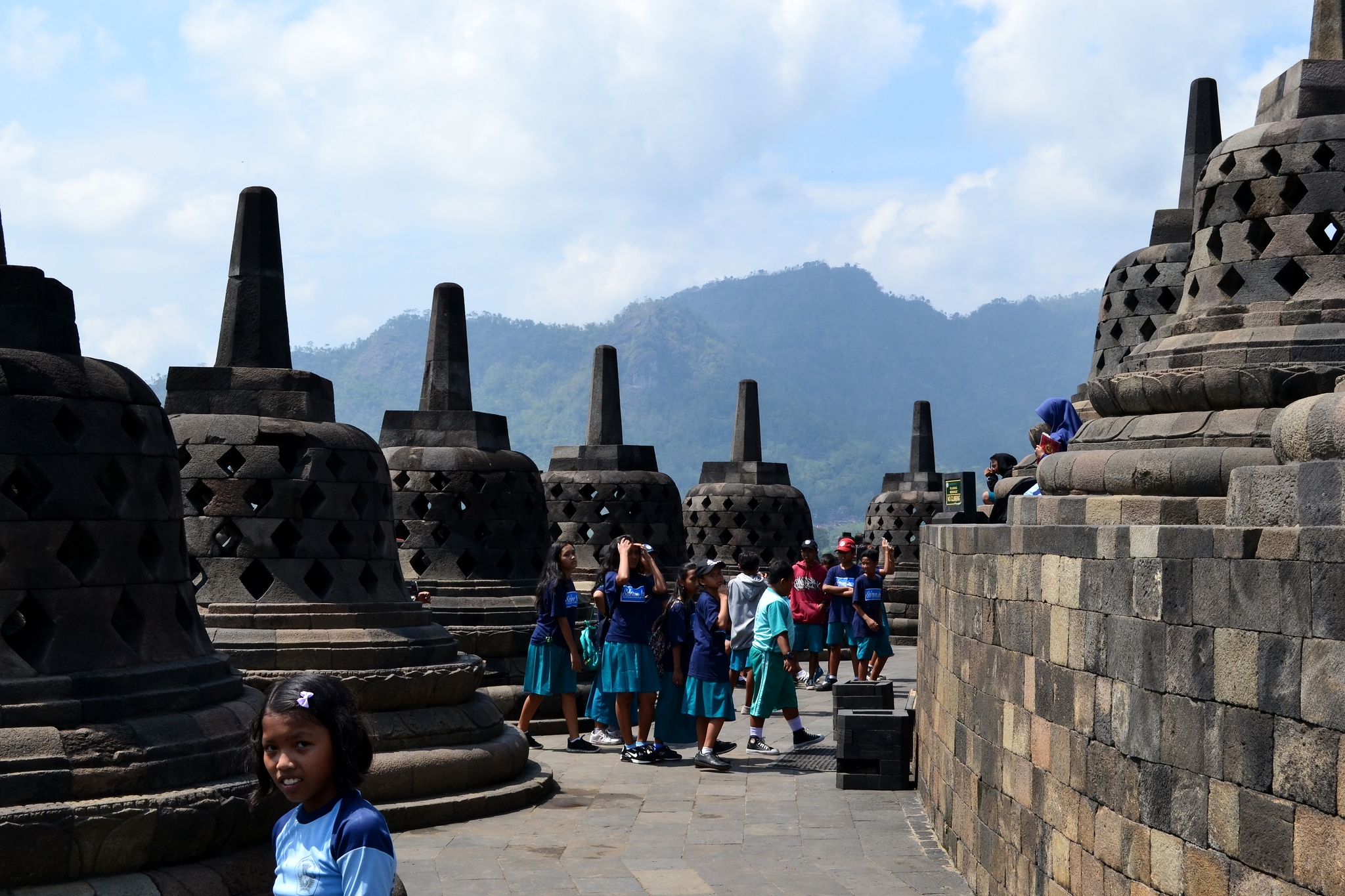 Borobudur Temple Complex. Indonesia, Java - My, Travels, Asia, The photo, Longpost, Indonesia, Java, Temple, Buddhism, Religion, Architecture, Borobudur