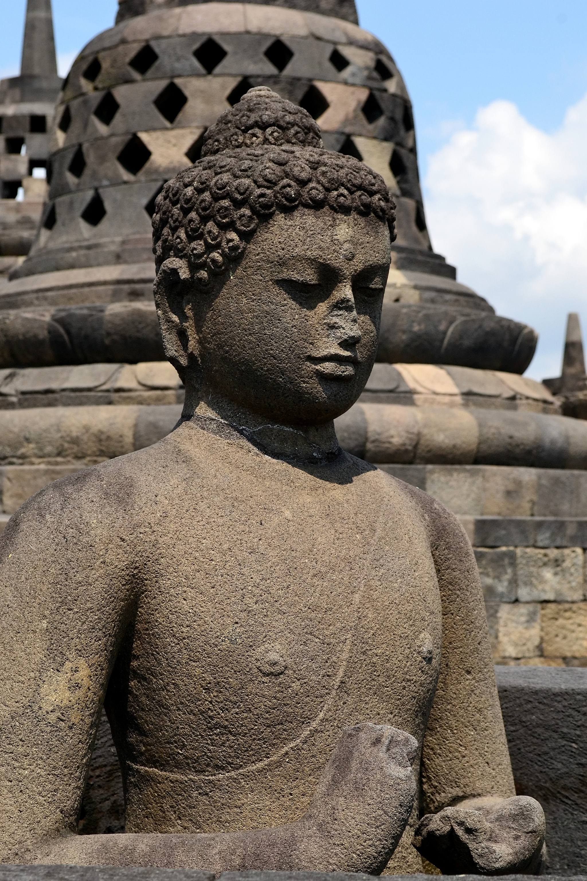 Borobudur Temple Complex. Indonesia, Java - My, Travels, Asia, The photo, Longpost, Indonesia, Java, Temple, Buddhism, Religion, Architecture, Borobudur