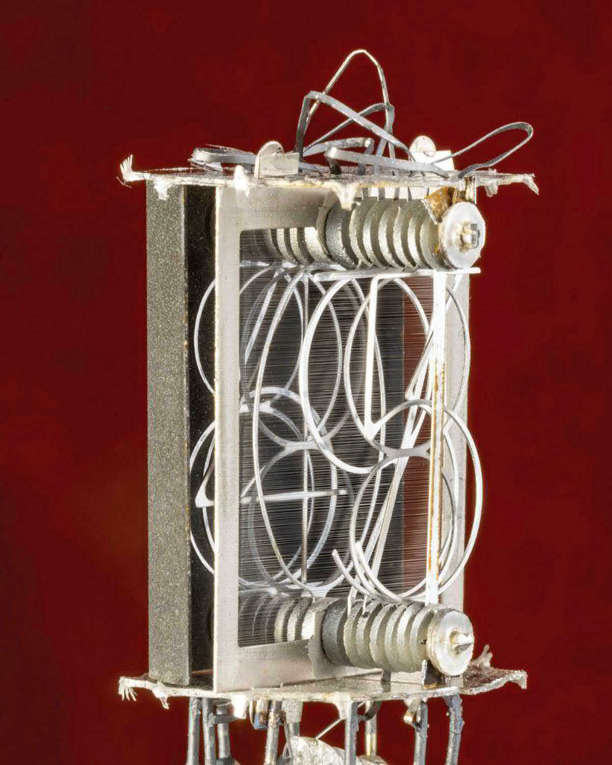 Cross-section of radio components. Amazing sight [Part 3] - Radio amateurs, Radio electronics, Radio parts, Radio engineering, Incision, Electronics, Computer hardware, The photo, Longpost