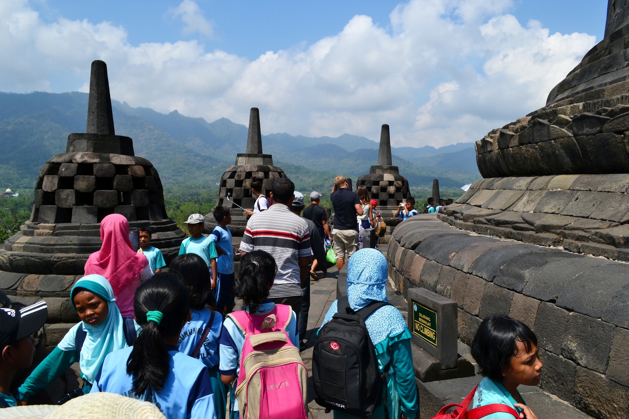 Borobudur Temple Complex. Indonesia, Java - My, Travels, Asia, The photo, Longpost, Indonesia, Java, Temple, Buddhism, Religion, Architecture, Borobudur