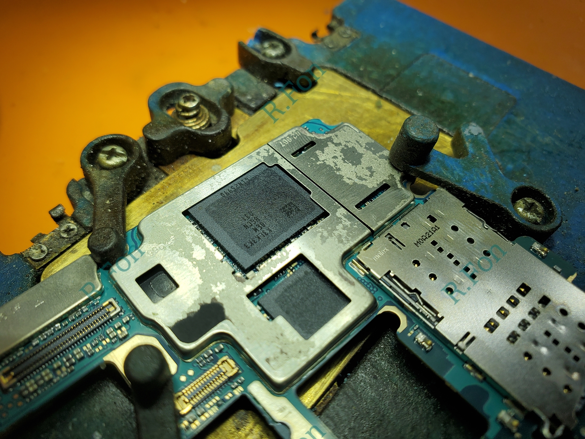 Suddenly ended. Samsung s20+ - My, Moscow, Repair of equipment, Samsung, Data recovery, Soldering, Expensive, Longpost