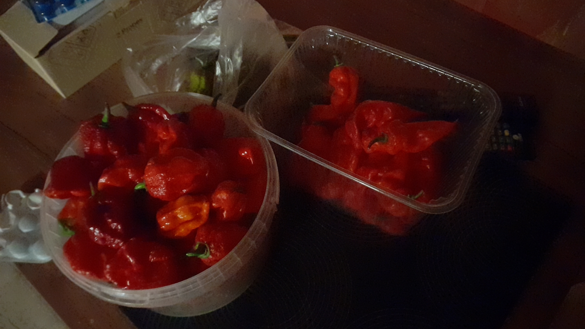 Collected some - My, Pepper, Hot peppers, Capsaicin, Chilli, Capsicum, Longpost