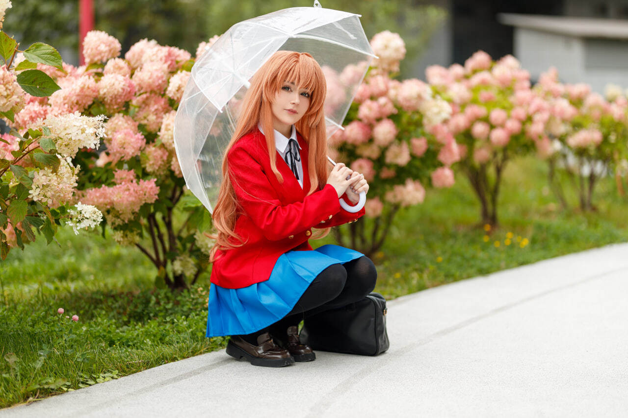 Little pocket tiger: My cosplay of Aisaku Taiga from the anime “Toradora!” - My, Cosplayers, Cosplay, Girls, The photo, Toradora, Aisaka taiga, PHOTOSESSION, Anime, Longpost