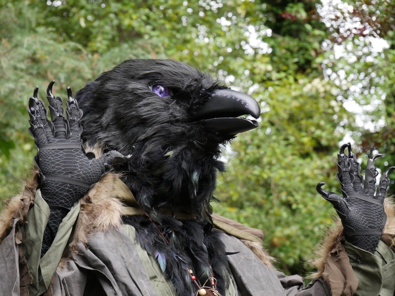 Another great Kenku (raven race) cosplay for Dungeons and Dragons by iopenmymouthtoomuch - Fantasy, Dungeons & dragons, Dnd 5, Races, Tabletop role-playing games, Role-playing games, Cosplay, beauty, Longpost