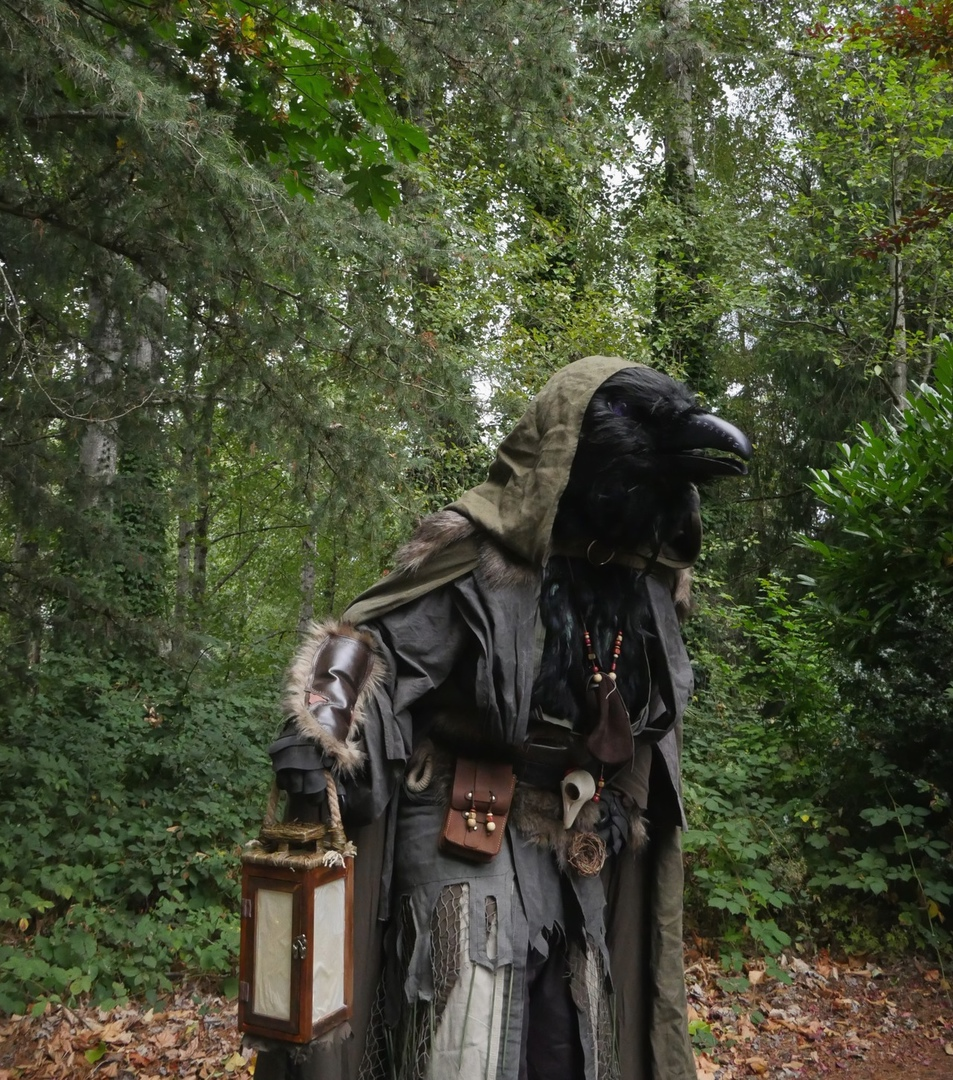 Another great Kenku (raven race) cosplay for Dungeons and Dragons by iopenmymouthtoomuch - Fantasy, Dungeons & dragons, Dnd 5, Races, Tabletop role-playing games, Role-playing games, Cosplay, beauty, Longpost