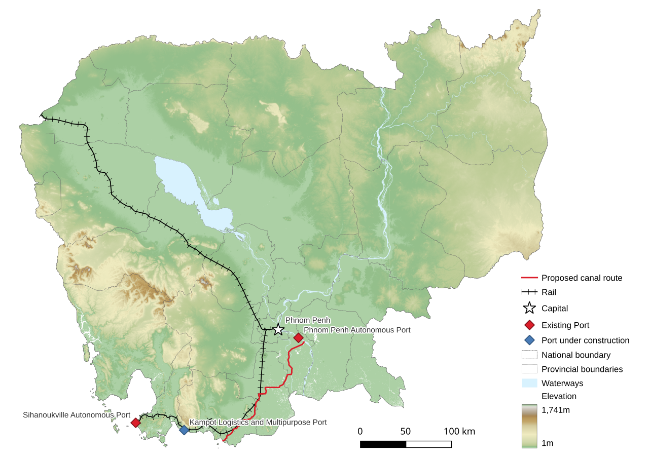 Construction of the Funan Techo Canal in Cambodia - Building, Industry, Channel, Vietnam, Cambodia, China, Ecology, Economy, Video, Telegram (link), Longpost