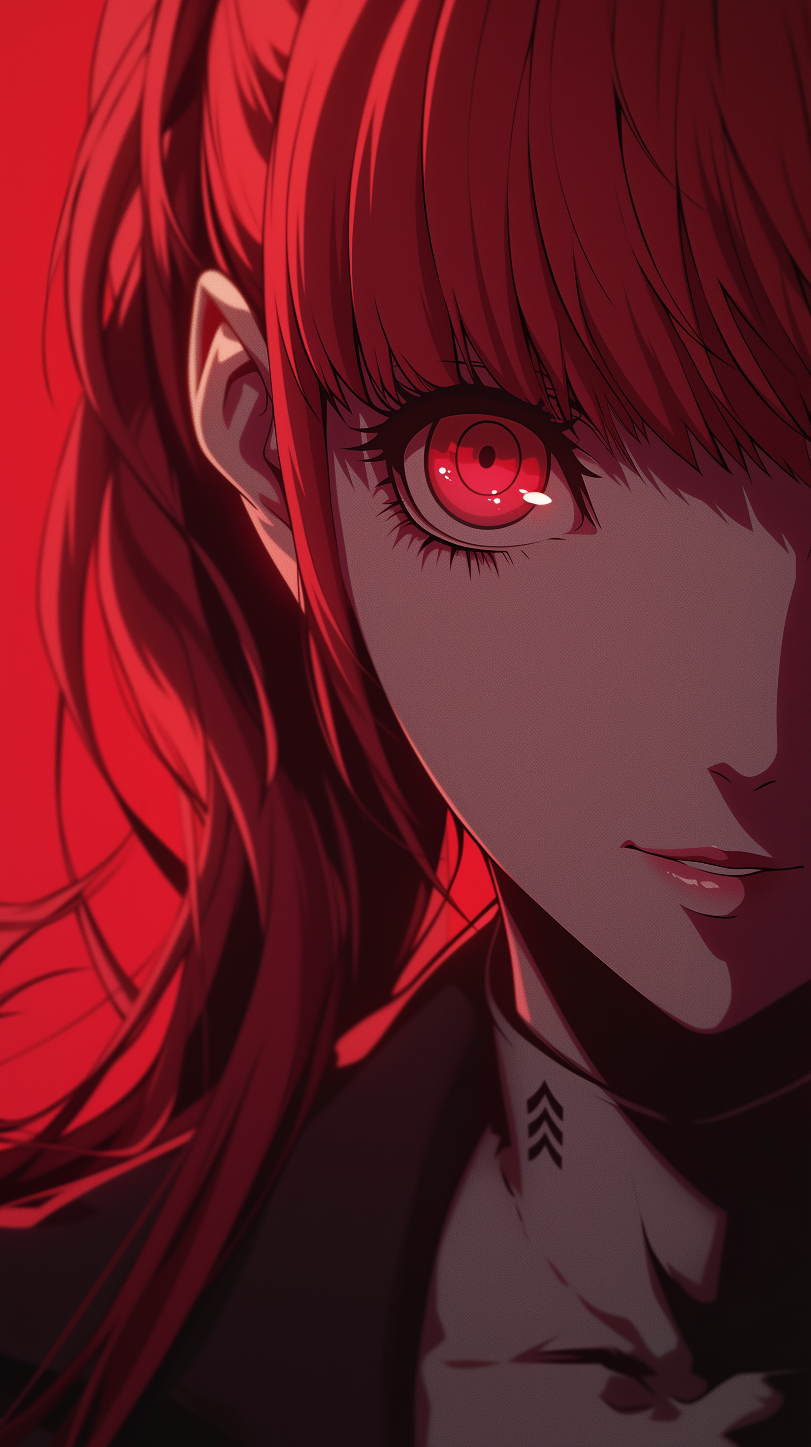 Ёсидзава - Арт, Аниме, Anime Art, Persona, Persona 5, Kasumi Yoshizawa, Игры, Game Art, Длиннопост, Арты нейросетей