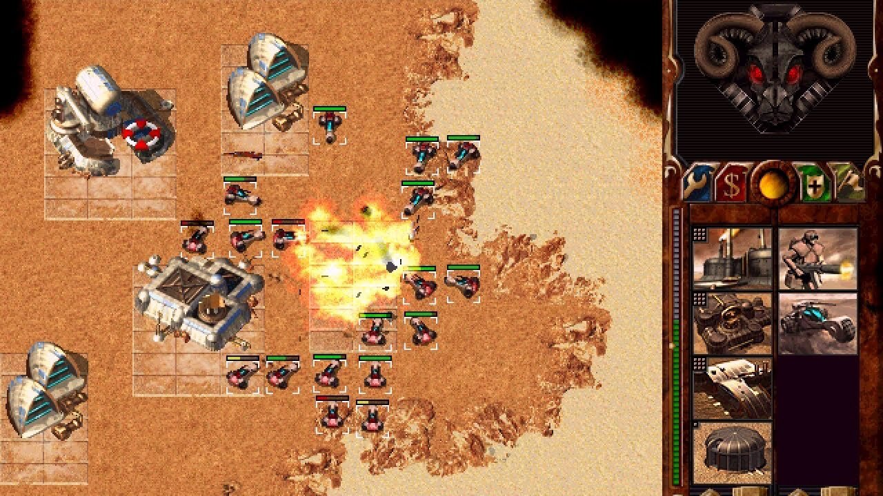 Dune 2000 in browser - Retro Games, Online Games, Browser games, Dune 2000, Dune, Стратегия, Telegram (link), Longpost