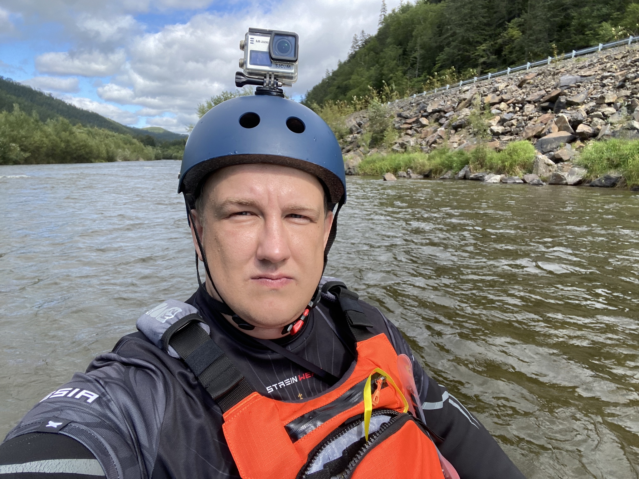 SUP rafting on the Gobili River - My, Alloy, River rafting, SUPsurfing, Mountain river, Travels, Nature, The nature of Russia, Дальний Восток, Khabarovsk region, Surfboard, Video, Soundless, Longpost