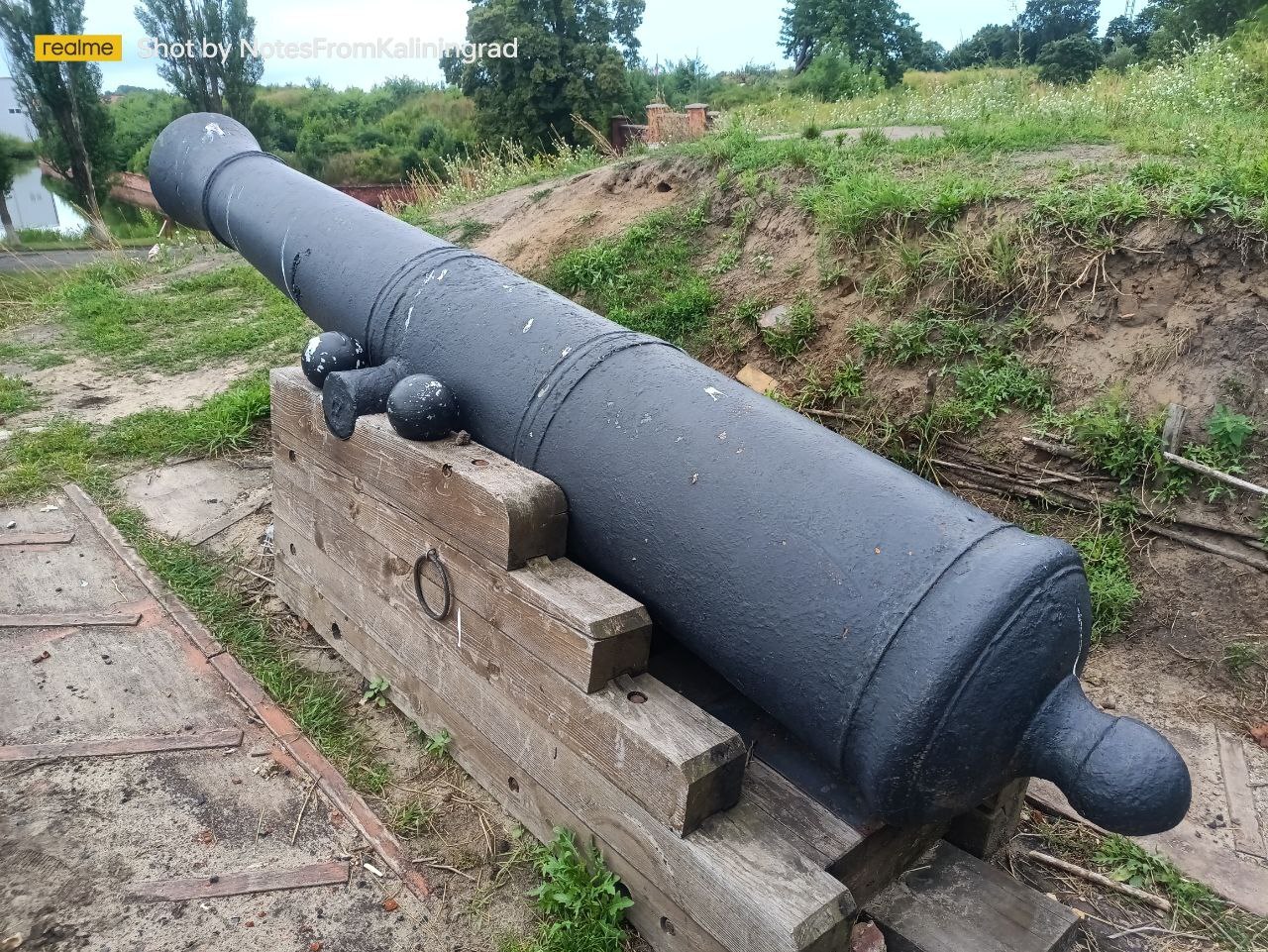 Fortress and ship cannons of the 18th century - My, A gun, Baltiysk, Kaliningrad region, Kaliningrad, City walk, Street photography, The photo, Art, Longpost