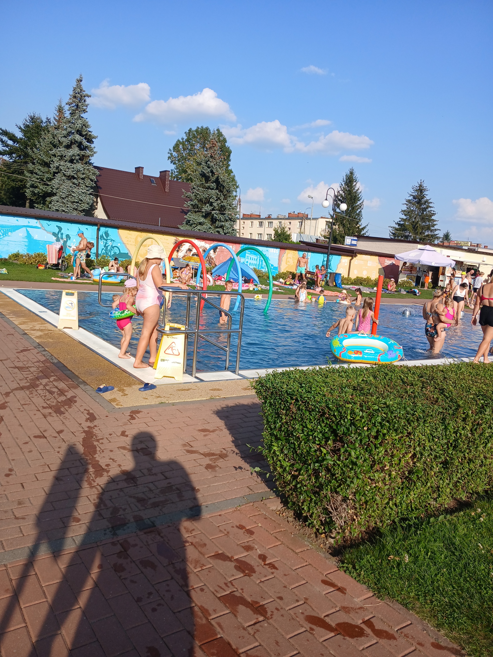 Summer pool - My, Poland, Aquapark, Summer, Abroad, Living abroad, Europe, Mat, Longpost