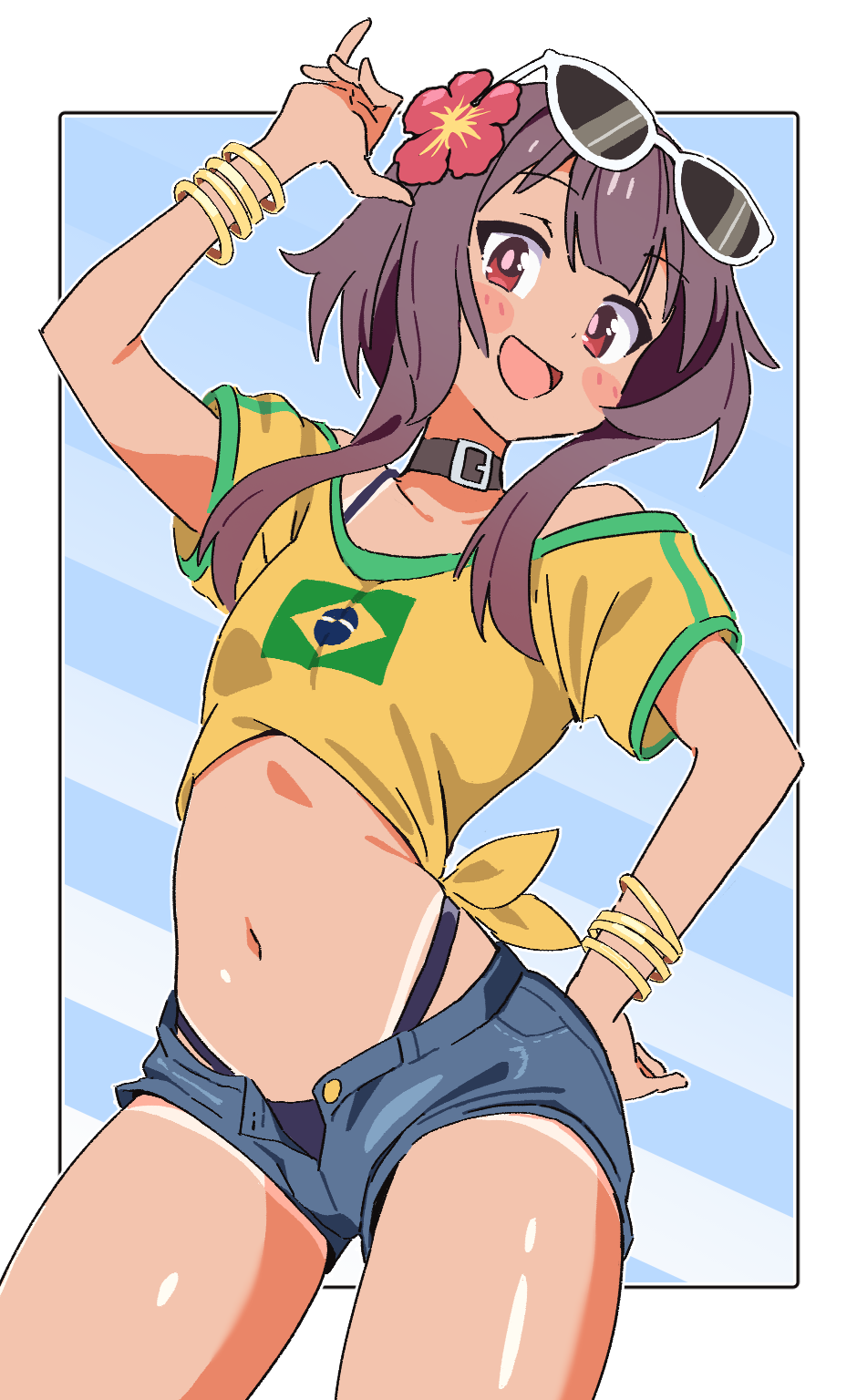 Brazilian Megumin - Anime, Anime art, Megumin, Konosuba