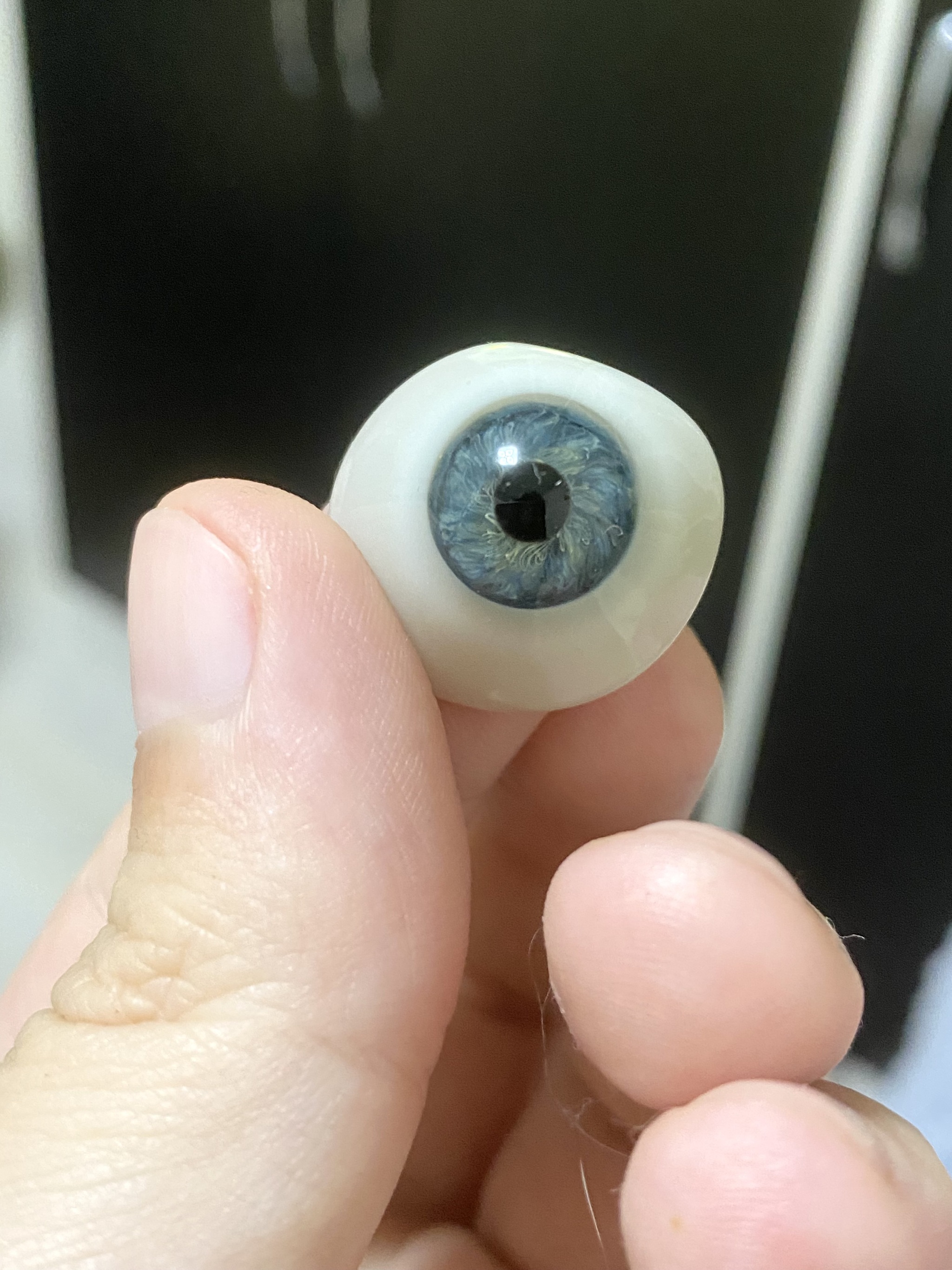 Now you know what a prosthetic eye looks like. - My, Prosthesis, Eyes, Informative, Longpost