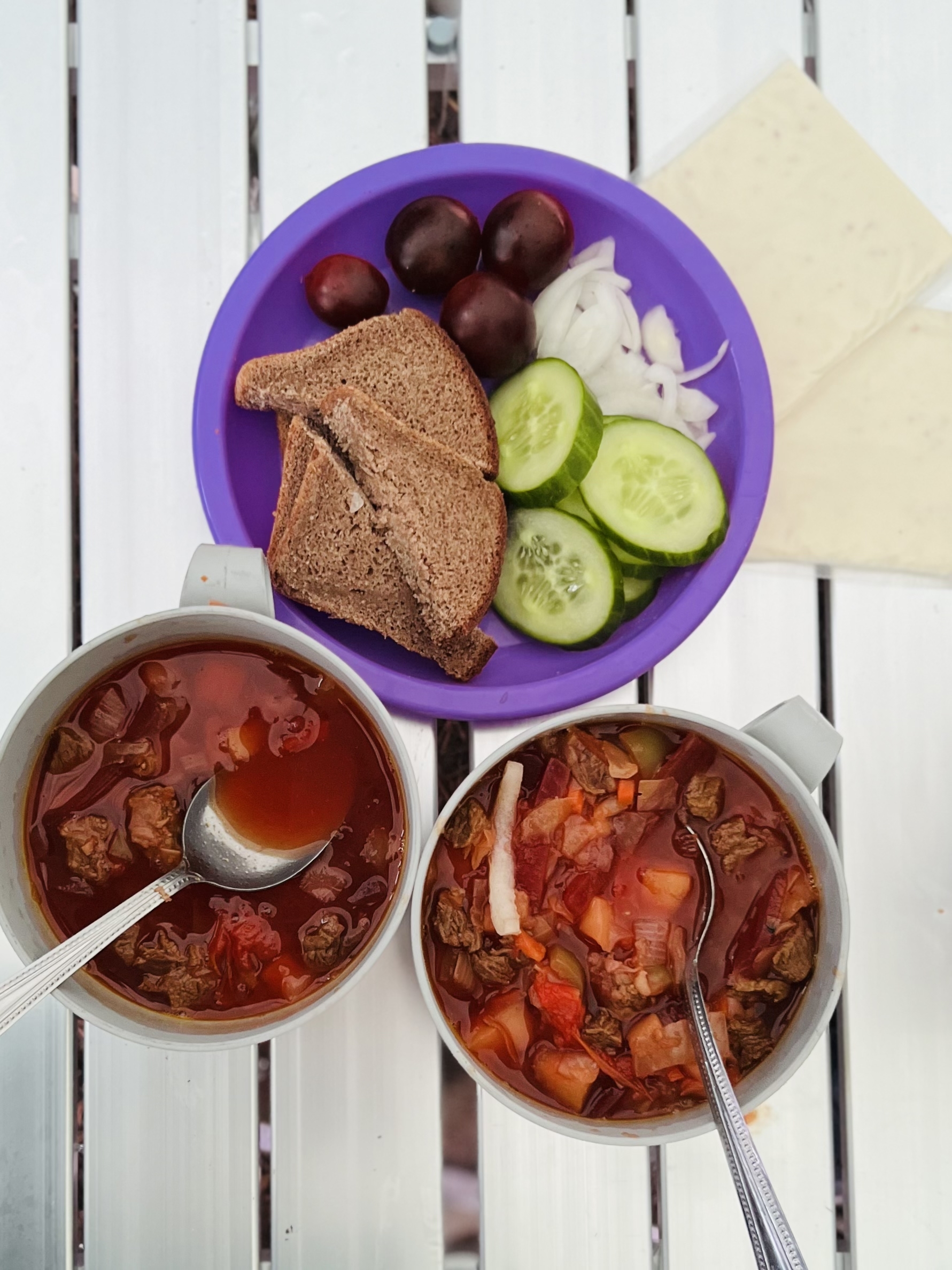 For borscht lovers, camping conditions are not a problem - My, Khibiny, Borsch, Longpost