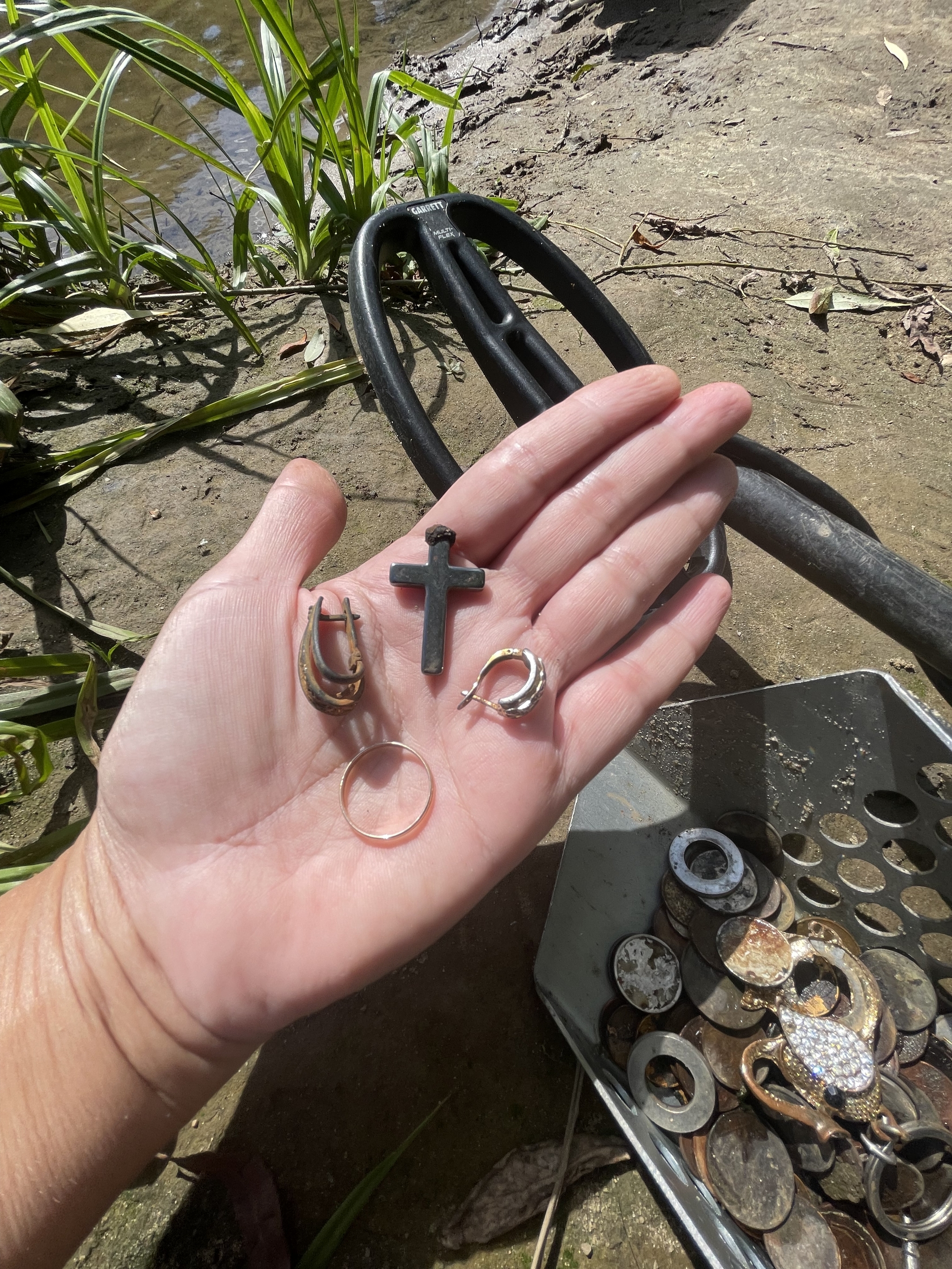 I closed the beach season with gold and silver! I'm thinking about the results of beaching and making plans for the future - My, Hobby, Leisure, Summer, Treasure hunt, Find, Metal detector, Instrument search, Tourism, Beach, Outcomes, Longpost