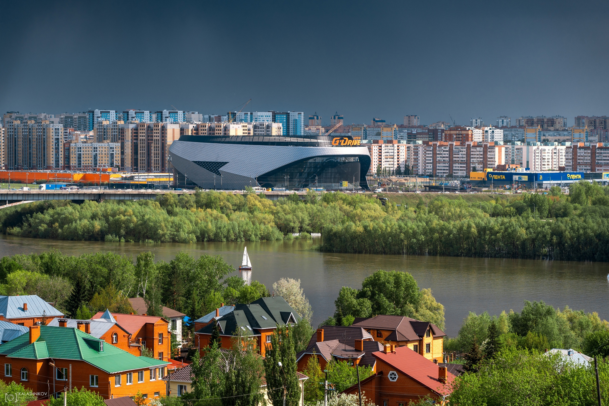 Фотографии города Омска с высоты - Моё, Фотография, Туризм, Город, Россия, Омск, Пейзаж, Длиннопост