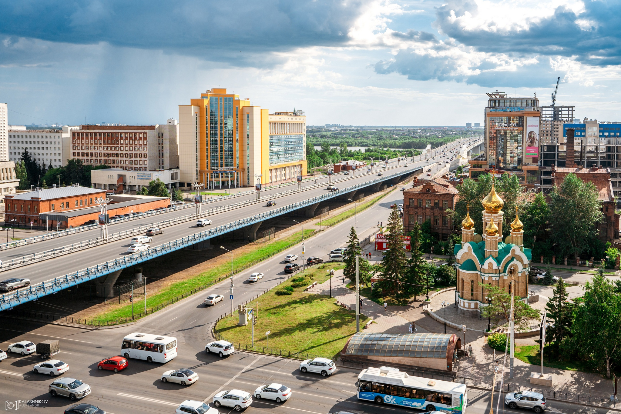 Фотографии города Омска с высоты - Моё, Фотография, Туризм, Город, Россия, Омск, Пейзаж, Длиннопост