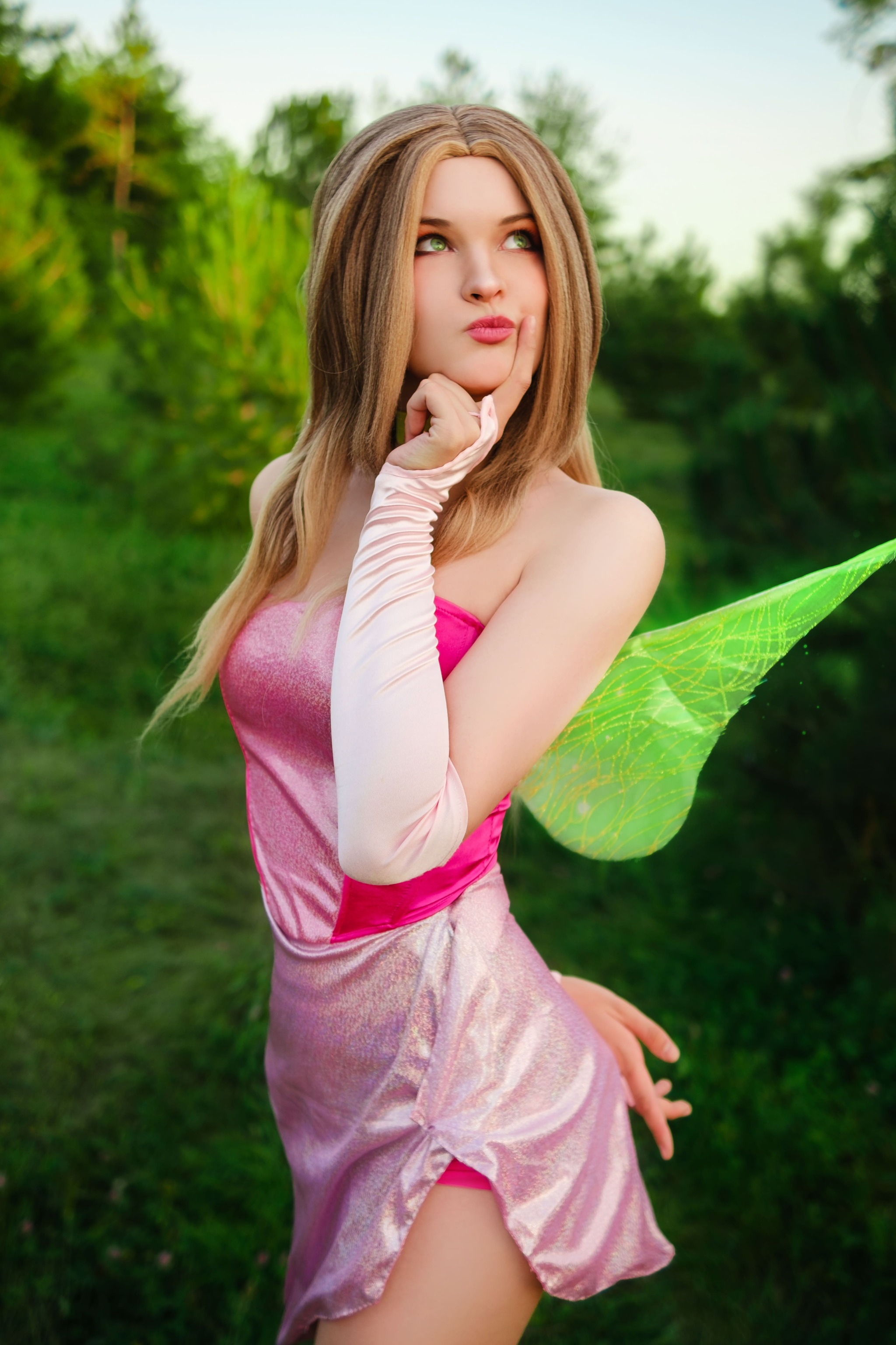 Мой косплей на Флору из Winx - Моё, Косплееры, Косплей, Фотосессия, Винкс, Фея, Мультфильмы, Детство, Флора, Фотография, Длиннопост