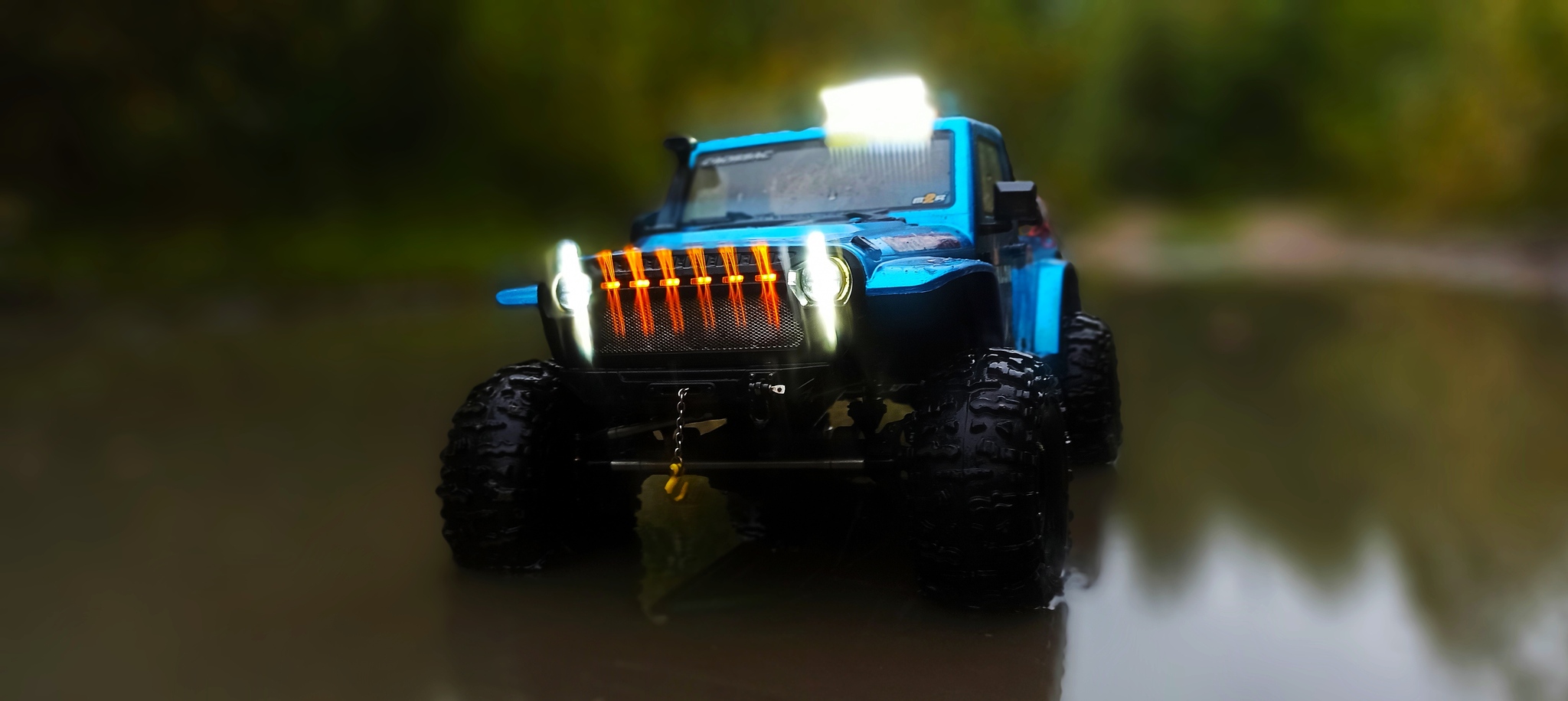 EMO X FreeRider Crossrc Jeep Wrangler - My, Hobby, Radio controlled models, Toys, The photo, Drive, Longpost