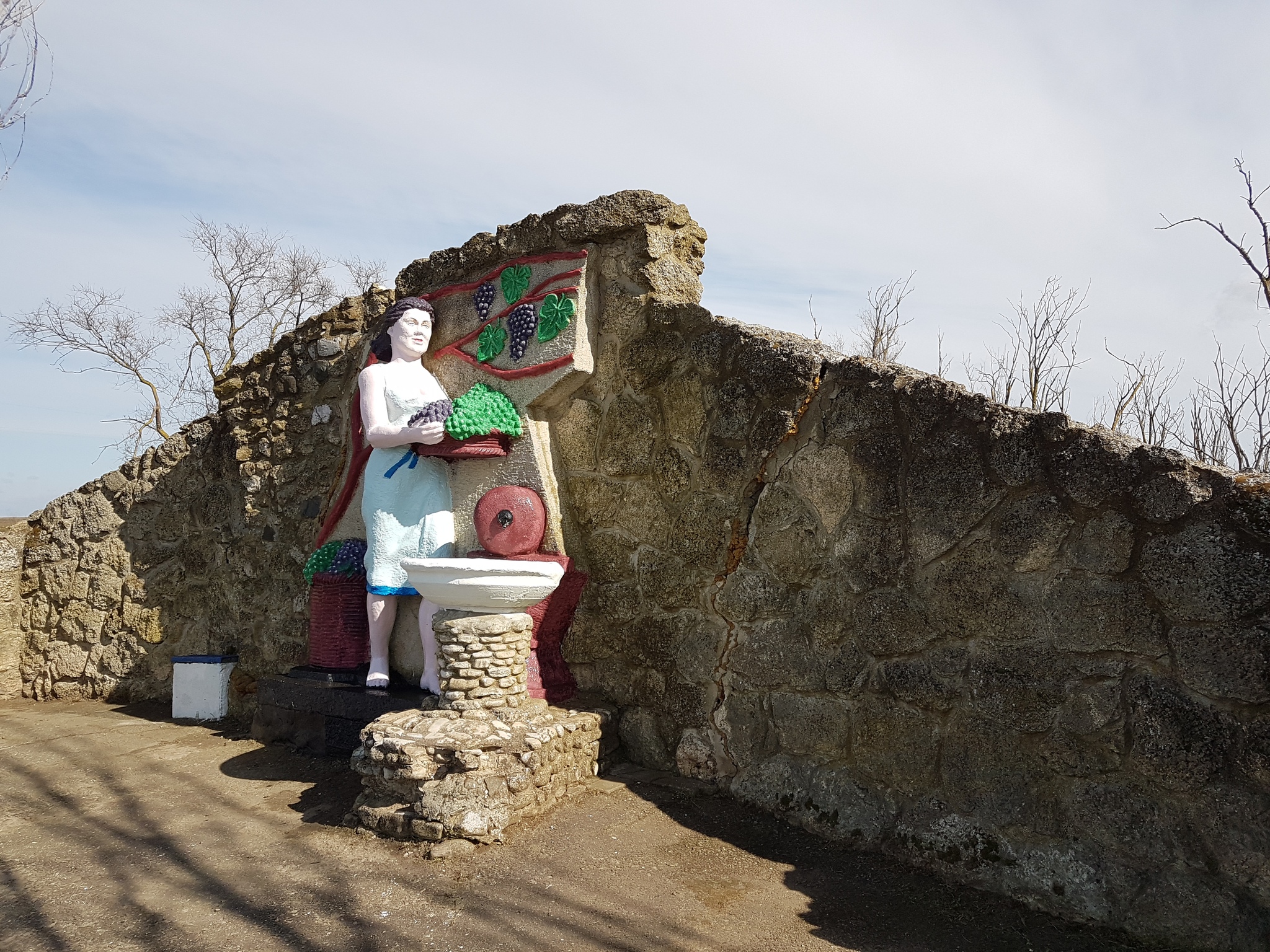 Zakharovna - My, Road trip, Travel across Russia, Sculpture, Краснодарский Край, Taman