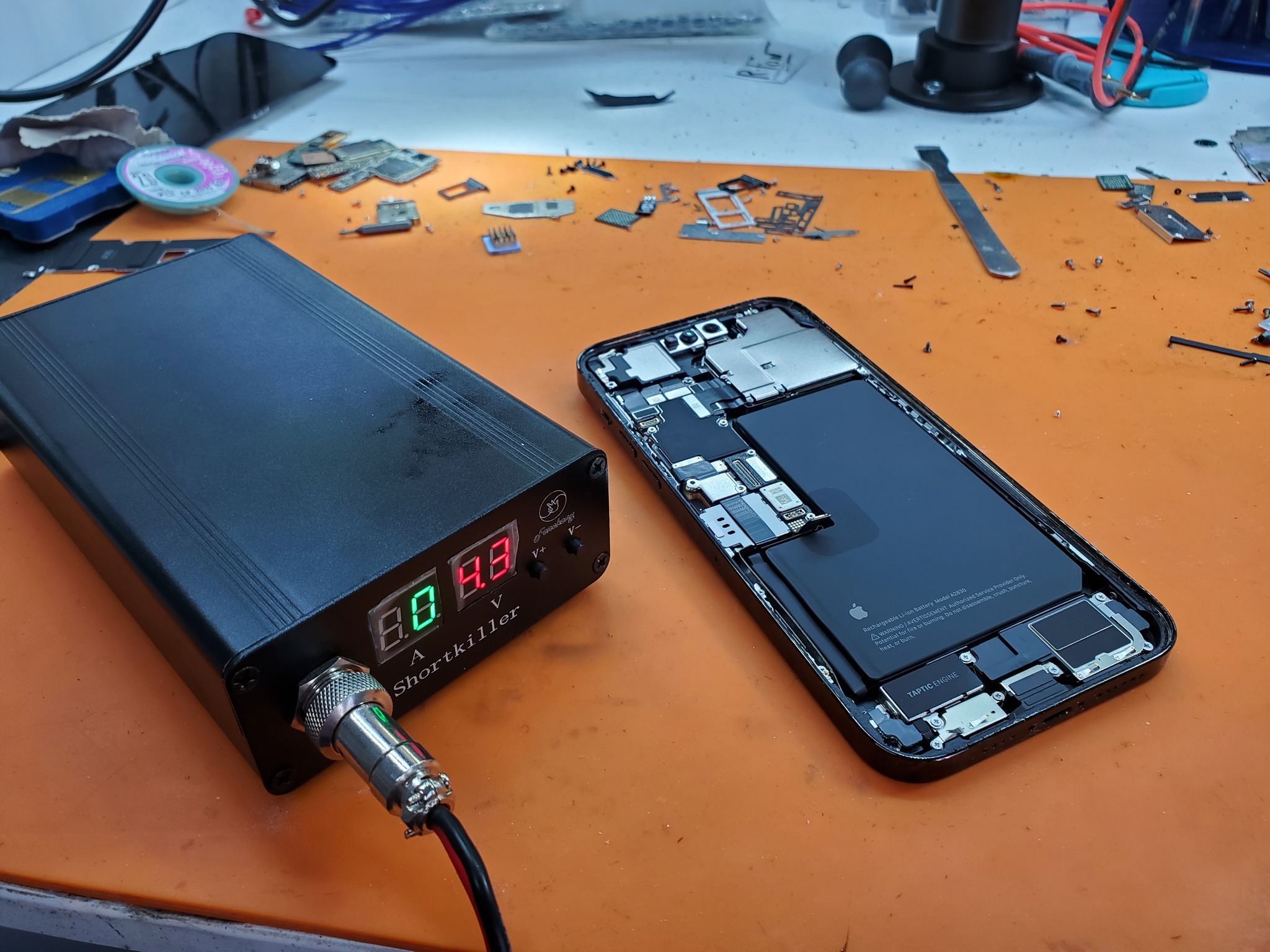 Exploded. Iphone 14 Pro Max - My, Moscow, Repair of equipment, Apple, Soldering, Expensive, Longpost