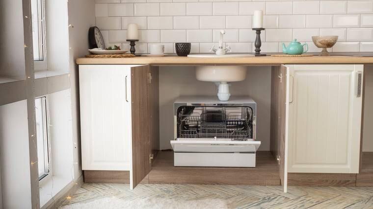 Where to place a compact dishwasher in a convenient place in the kitchen - Crossposting, Pikabu publish bot, Everyday life, Convenience, Technics