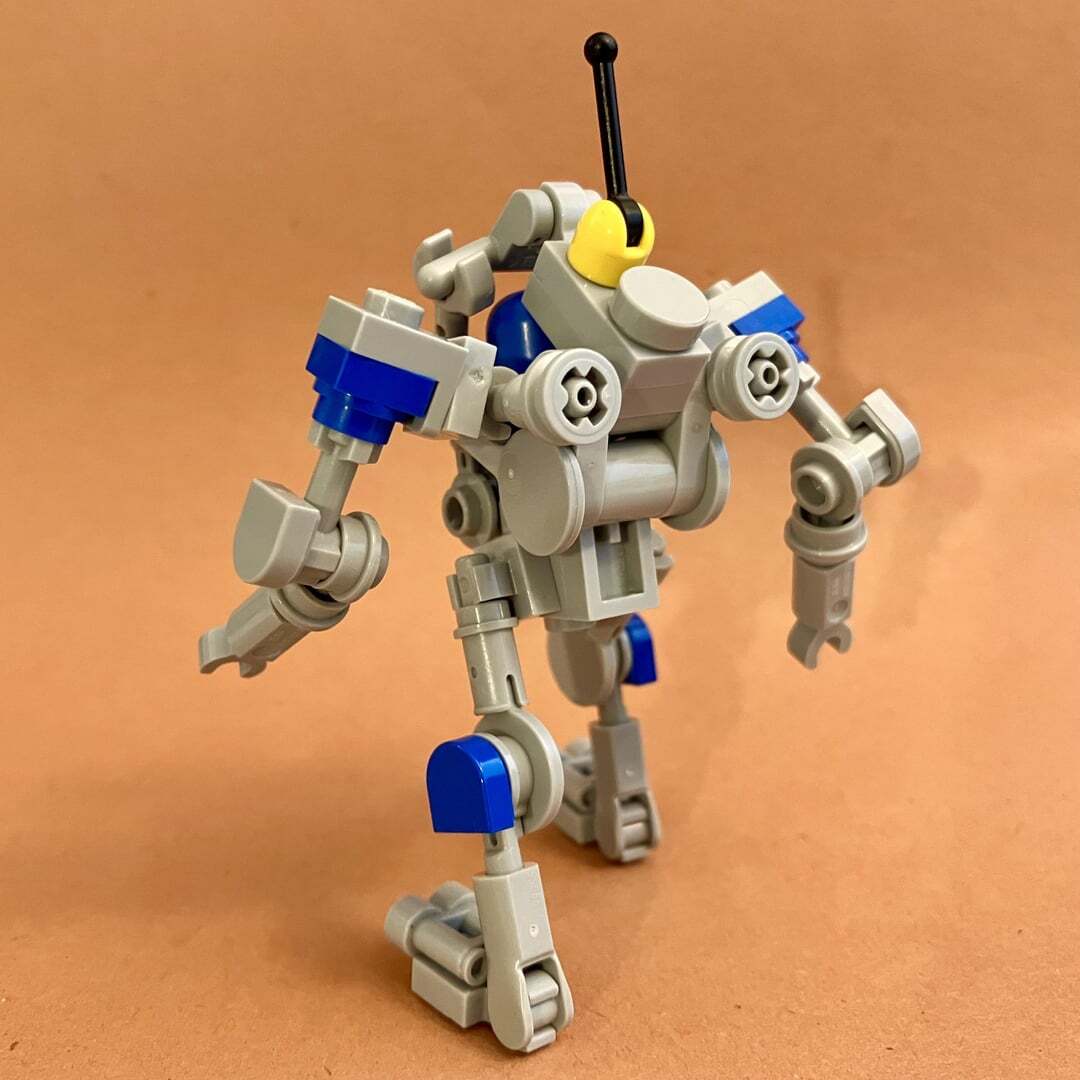 #MOCдня Classic Space Baby Mech Suit от MuttonchopMac - LEGO, Moc, Конструктор, Сборка, Длиннопост, Картинки