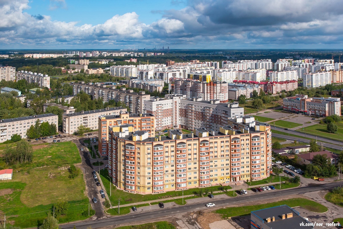 70 домов за 13 лет - Урбанфото, Великий Новгород, Было-Стало