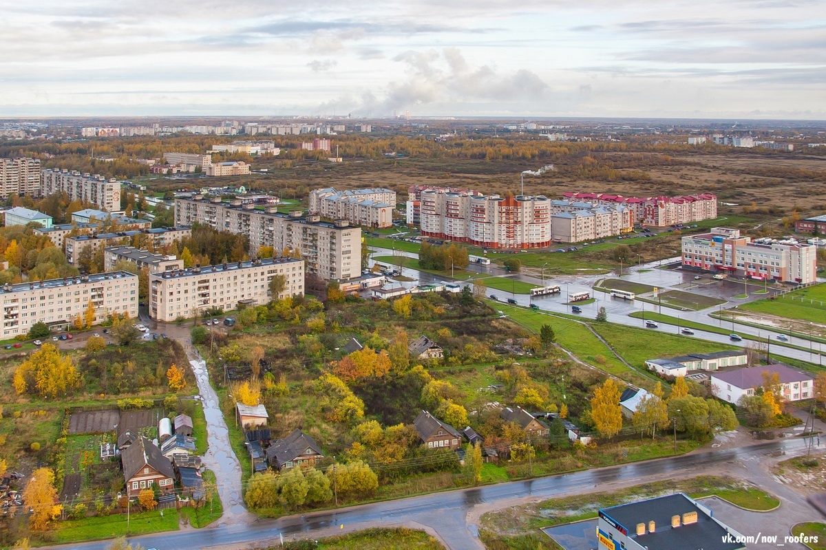 70 домов за 13 лет - Урбанфото, Великий Новгород, Было-Стало