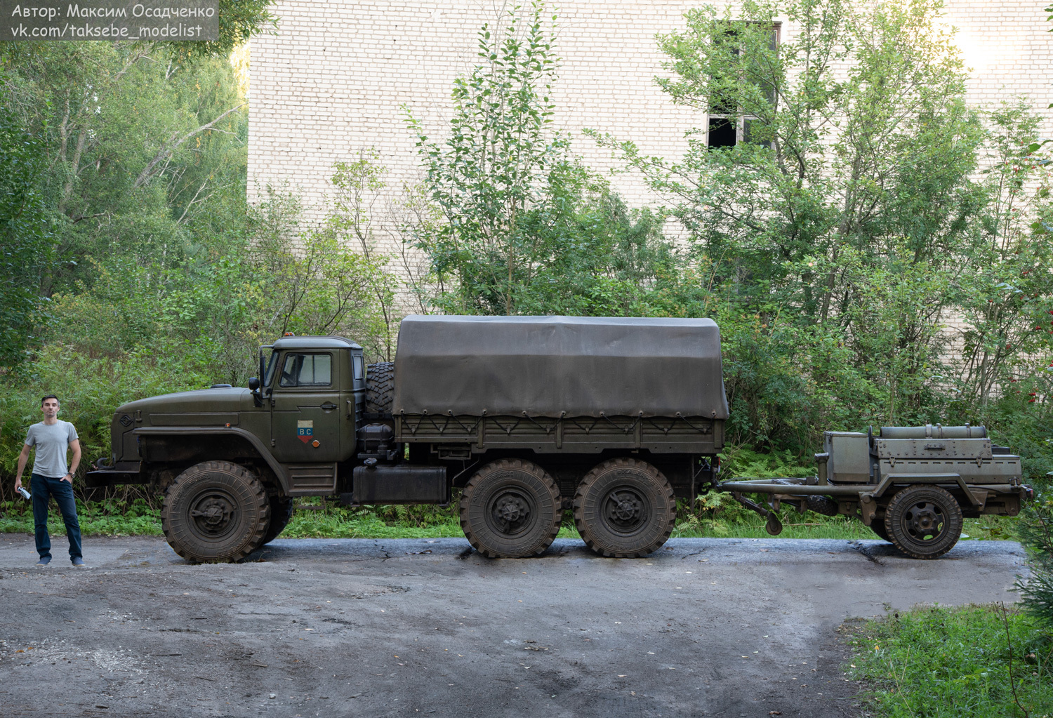 Урал 4320 с полевой кухней КП-130 (масштаб 1:35) - Моё, Моделизм, Стендовый моделизм, Своими руками, Миниатюра, Масштабная модель, Покраска миниатюр, Коллекционирование, Авто, Машина, Армия, Хобби, Диорама, Фотография, Творчество, Модели, Военная техника, Техника, Урал, Урал 4320, Полевая кухня, Длиннопост