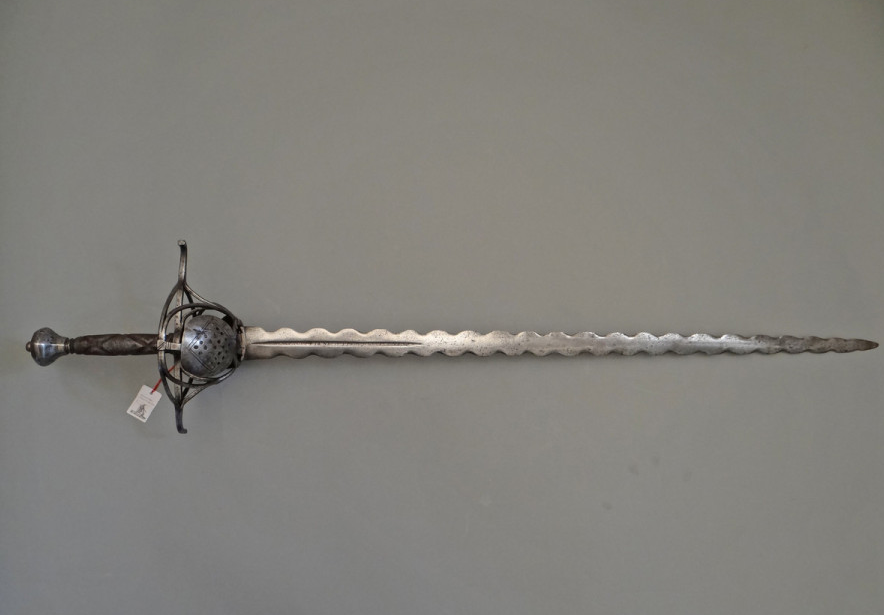 Flame Sword. Flamberg Sword - My, History (science), Weapon, Sword, Two-handed sword, Sword, Saber, Longpost