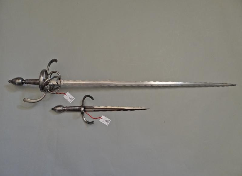 Flame Sword. Flamberg Sword - My, History (science), Weapon, Sword, Two-handed sword, Sword, Saber, Longpost