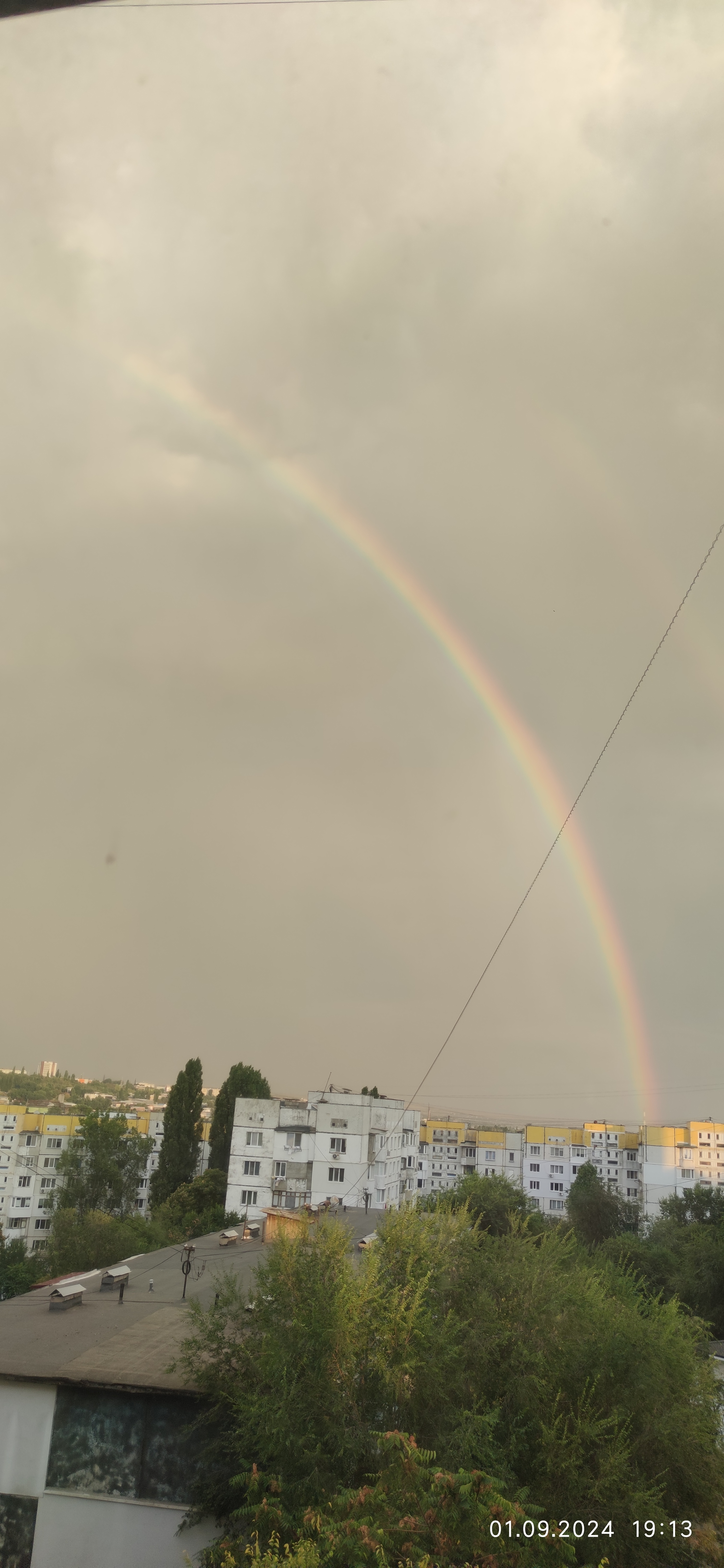 Rainbow - My, Rainbow, Kishinev, Longpost